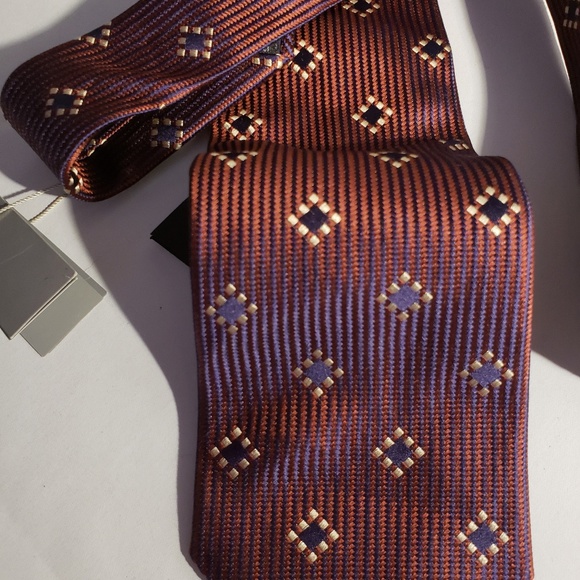NWT Verri 100% handmade silk tie - Picture 2 of 8